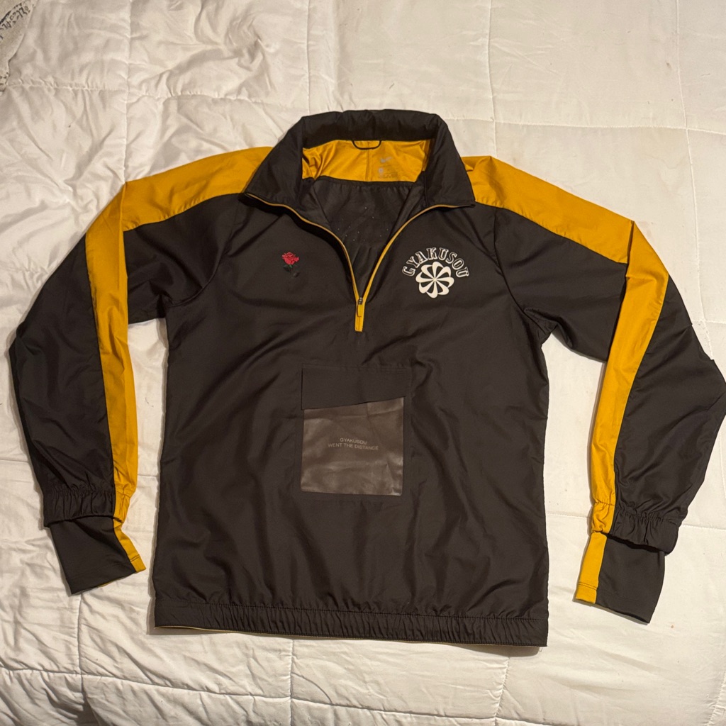 Nike X Undercover Gyakusou Limited Edition 1/4 Zip Windbreaker Jacket Sz Med.